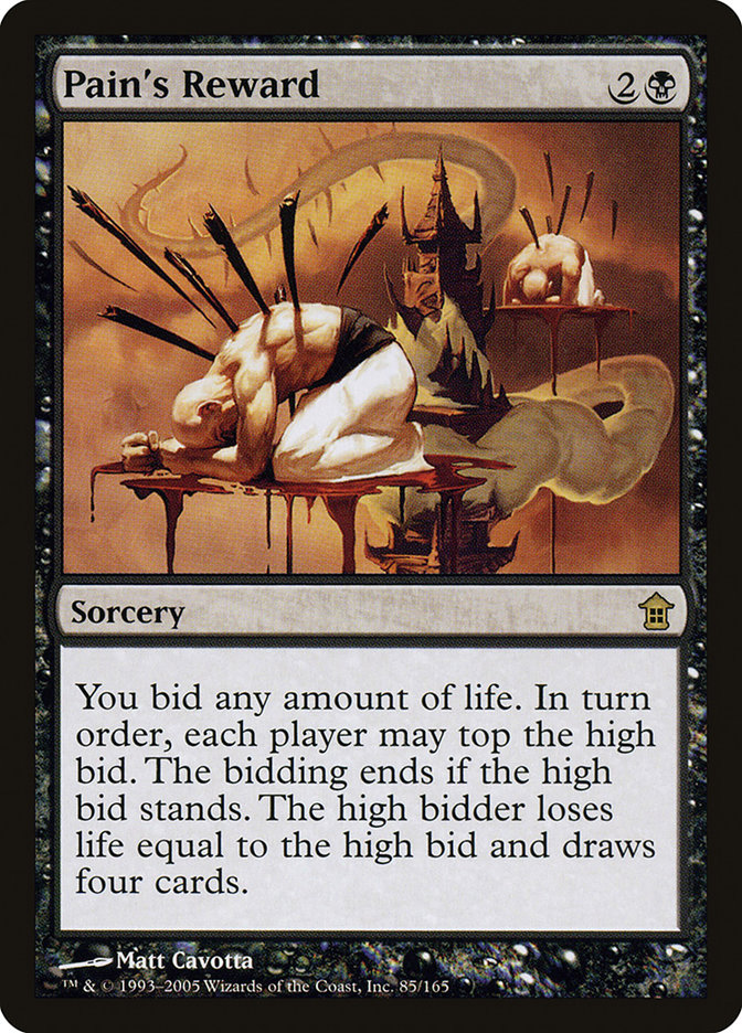 Pain's Reward ESPAÑOL [Saviors of Kamigawa]