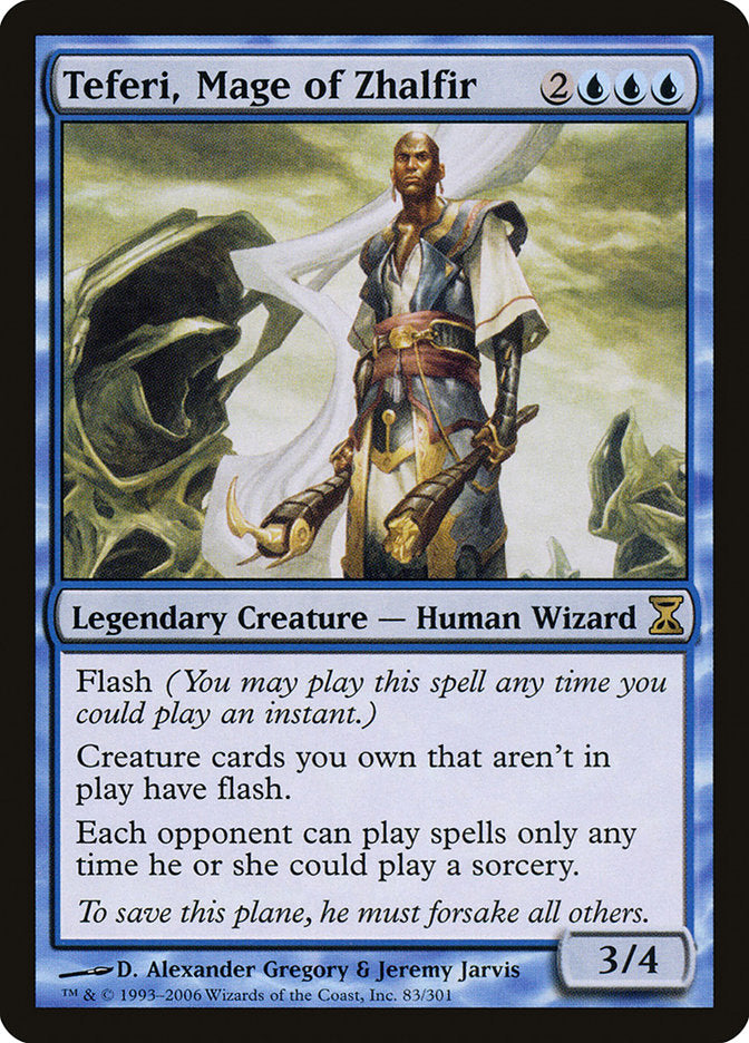 Teferi, Mage of Zhalfir JAPANESE [Time Spiral]