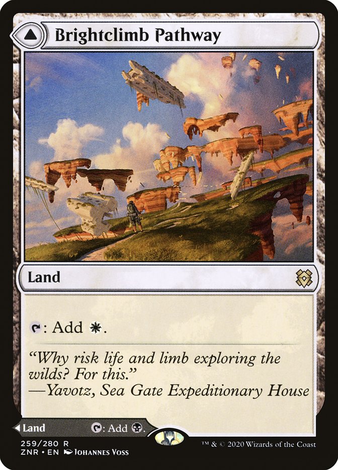 Brightclimb Pathway // Grimclimb Pathway ESPAÑOL [Zendikar Rising]