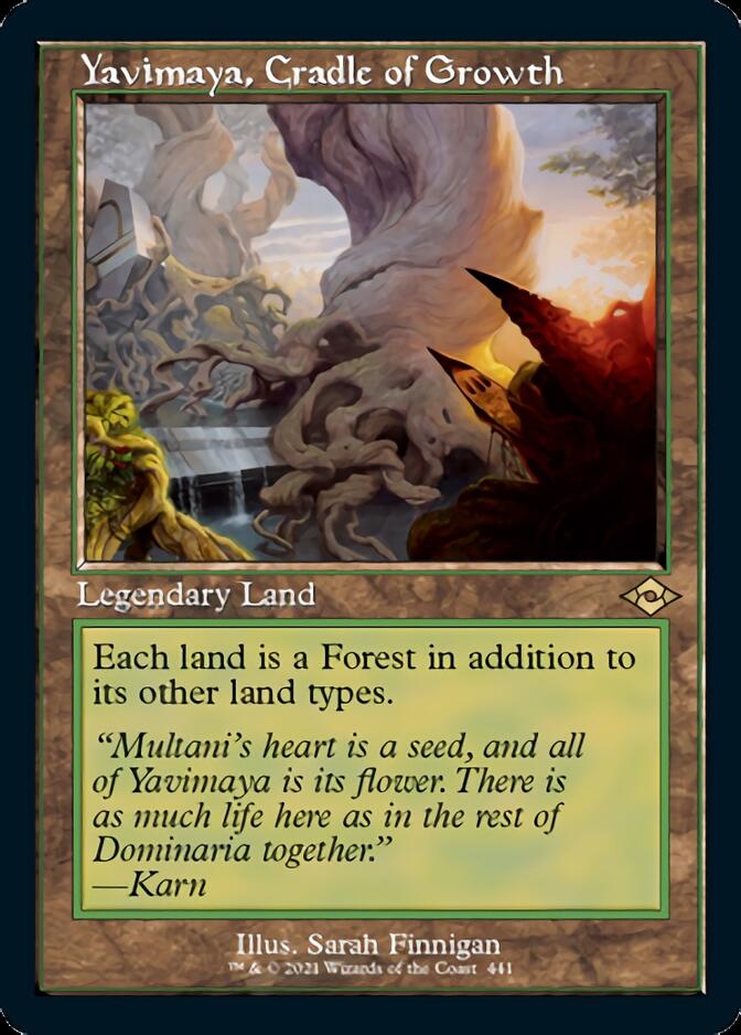 Yavimaya, Cradle of Growth (Retro) JAPANESE [Modern Horizons 2]