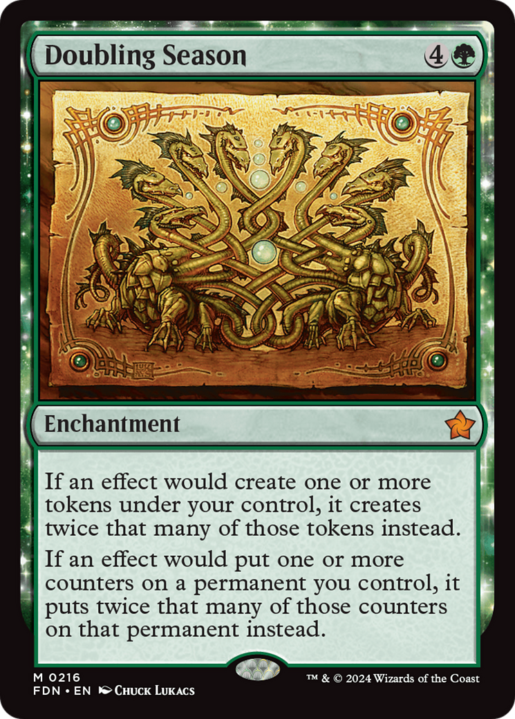 Doubling Season ESPAÑOL [Foundations]