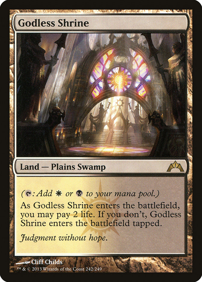 Godless Shrine CHINESE [Gatecrash]
