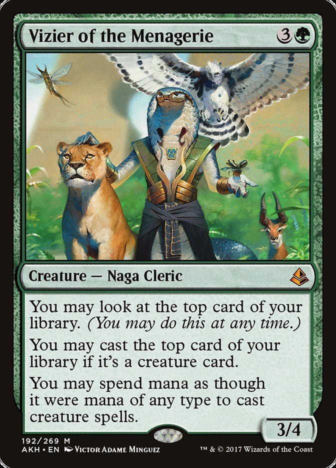 Vizier of the Menagerie ESPAÑOL [Amonkhet]