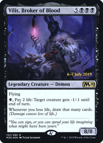 Vilis, Broker of Blood ESPAÑOL [Core Set 2020 Prerelease Promos]