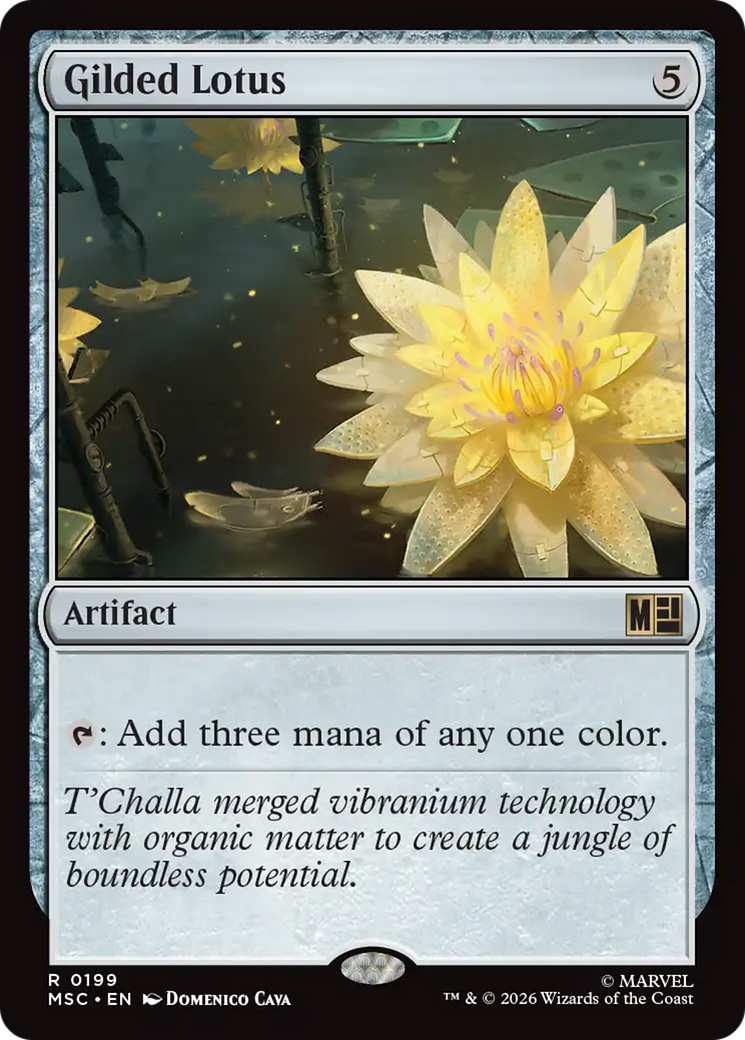 Gilded Lotus (Surge Foil) [Marvel Super Heroes Commander]