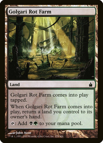 Golgari Rot Farm ESPAÑOL [Ravnica: City of Guilds]