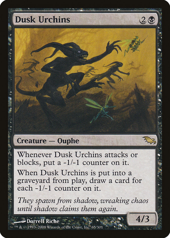 Dusk Urchins ESPAÑOL [Shadowmoor]