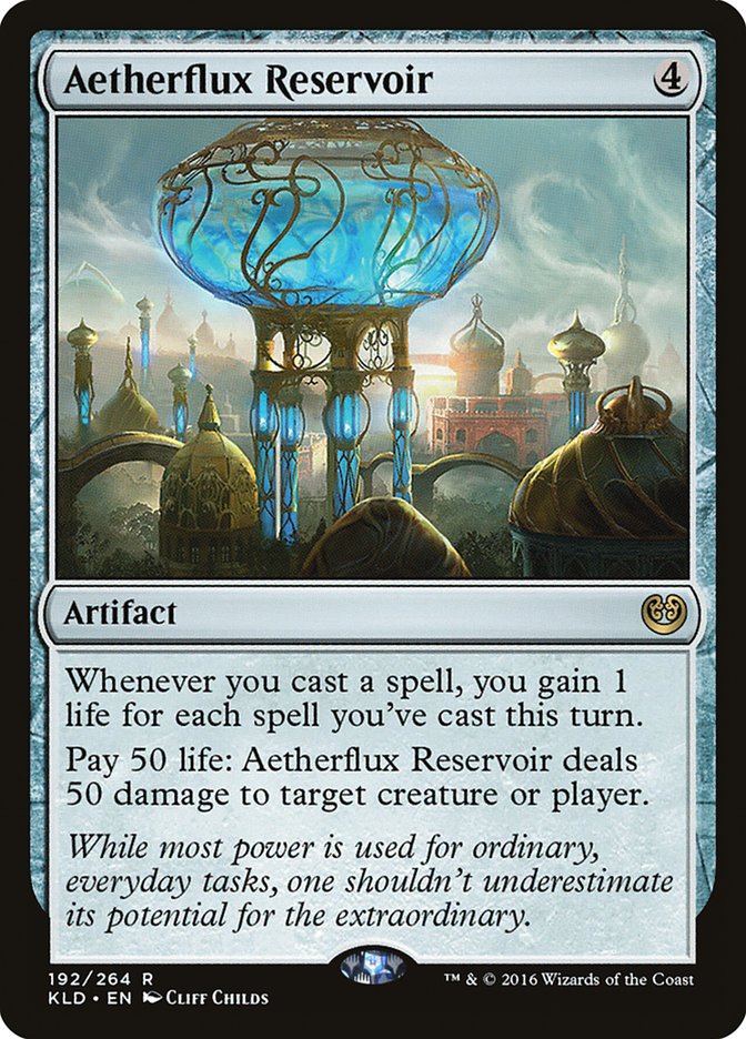 Aetherflux Reservoir JAPANESE  [Kaladesh]