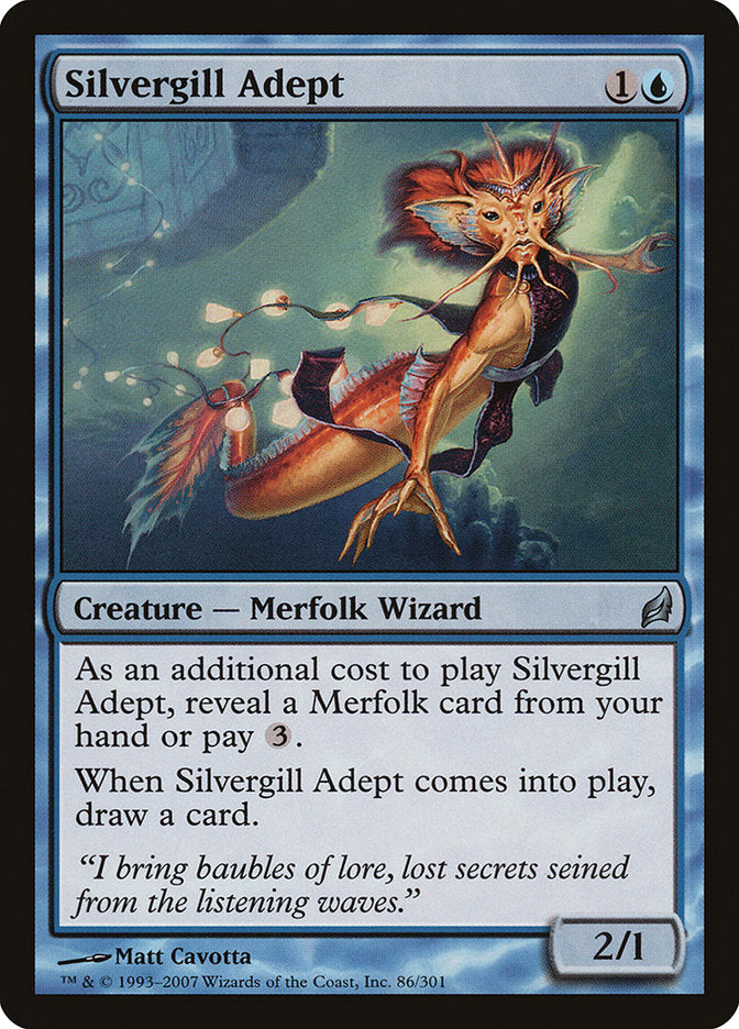 Silvergill Adept ESPAÑOL [Lorwyn]
