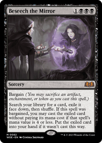 Beseech the Mirror JAPANESE  [Wilds of Eldraine]