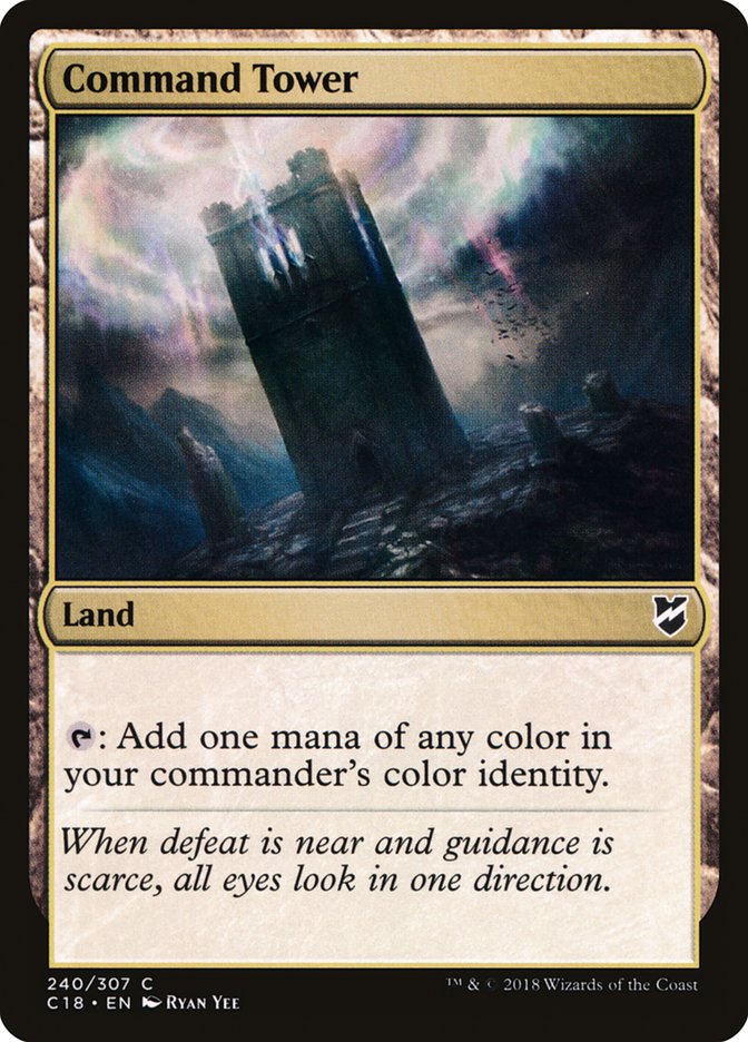 Command Tower JAPANESE [Commander 2018]