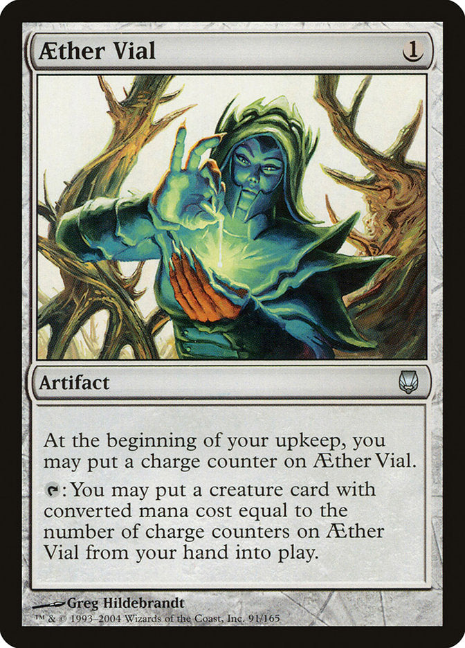 Aether Vial ESPAÑOL [Darksteel]