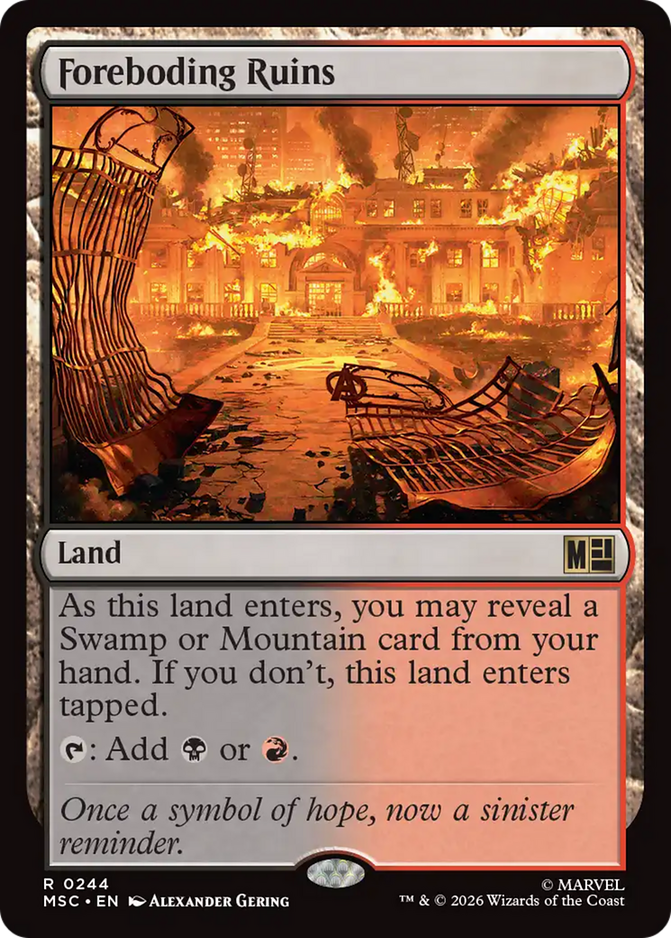 Foreboding Ruins [Marvel Super Heroes Commander]