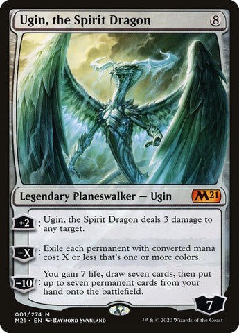 Ugin, the Spirit Dragon ESPAÑOL [Core Set 2021]