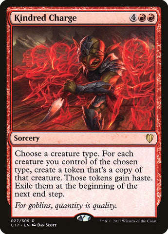 Kindred Charge ESPAÑOL [Commander 2017]