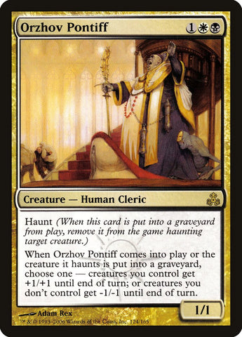 Orzhov Pontiff FRENCH [Guildpact]