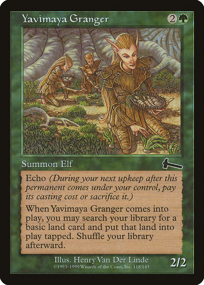 Yavimaya Granger ESPAÑOL [Urza's Legacy]