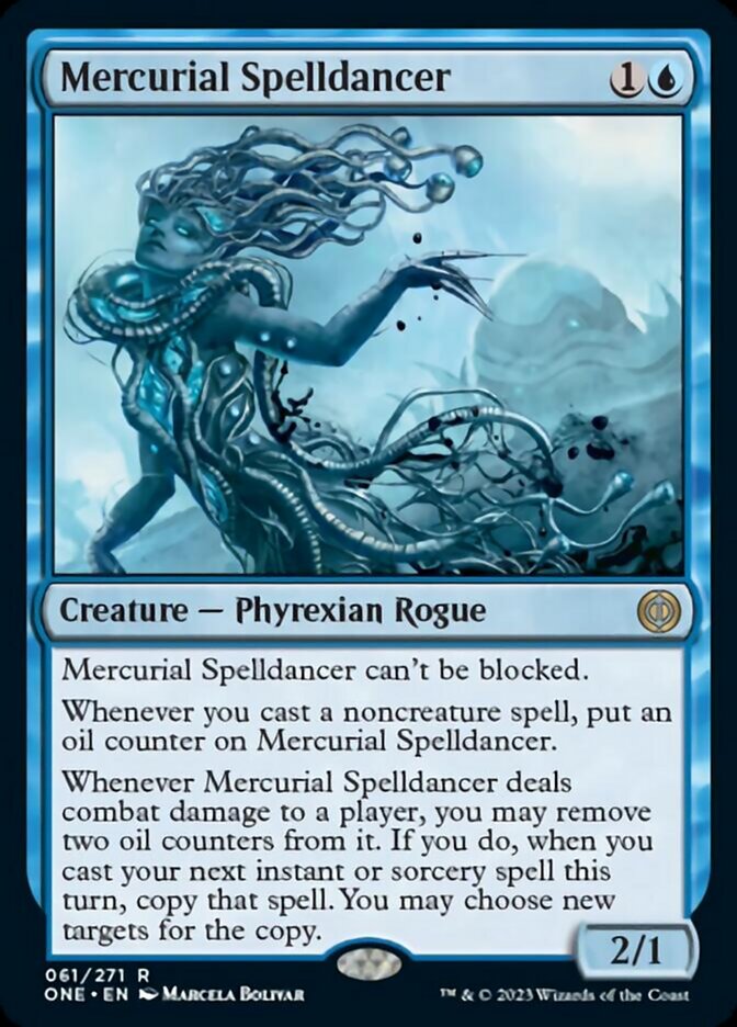 Mercurial Spelldancer ESPAÑOL [Phyrexia: All Will Be One]