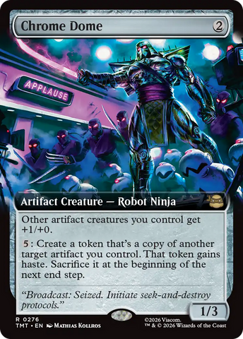 Chrome Dome (Extended Art) [Teenage Mutant Ninja Turtles]