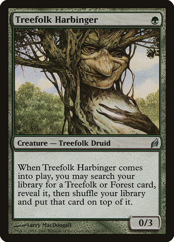Treefolk Harbinger ESPAÑOL [Lorwyn]