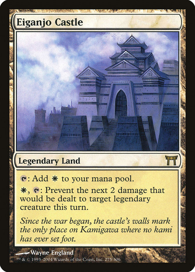 Eiganjo Castle ESPAÑOL [Champions of Kamigawa]