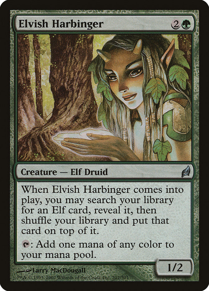 Elvish Harbinger ESPAÑOL [Lorwyn]