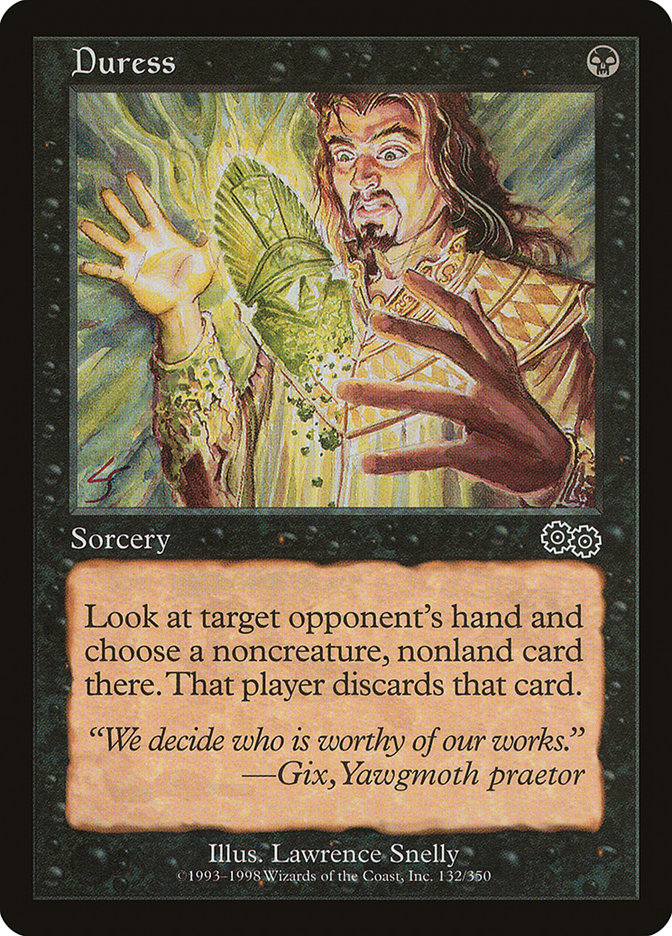 Duress ESPAÑOL [Urza's Saga]