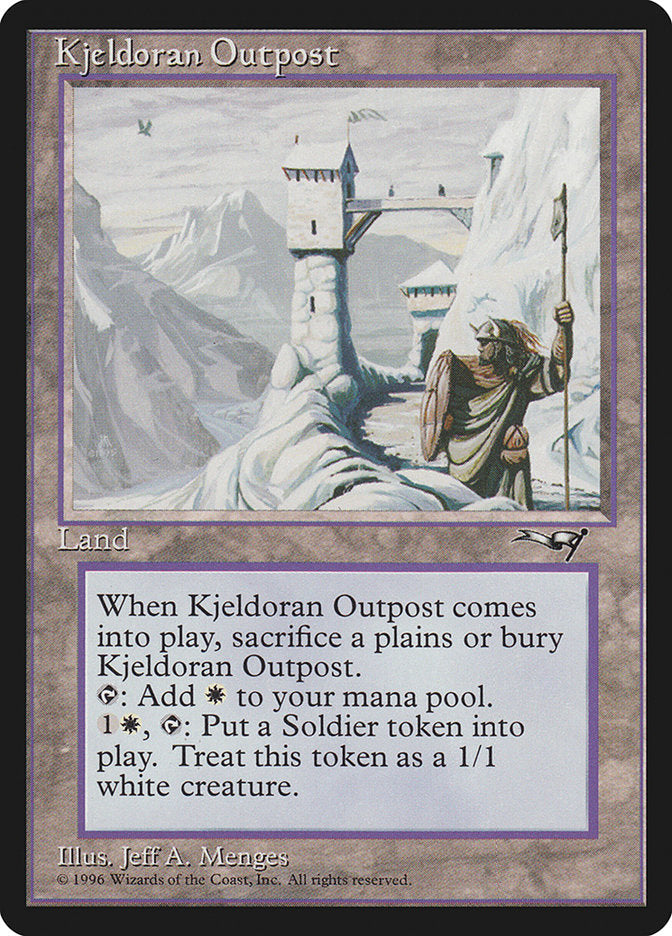 Kjeldoran Outpost PORTUGUESE [Alliances]