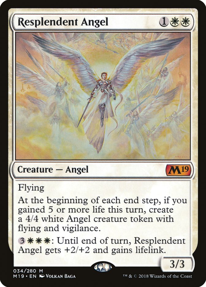 Resplendent Angel ESPAÑOL [Core Set 2019]