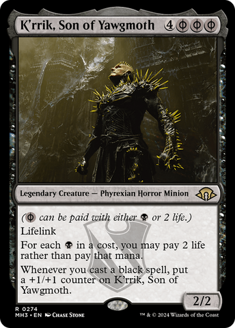 K'rrik, Son of Yawgmoth ESPAÑOL [Modern Horizons 3]