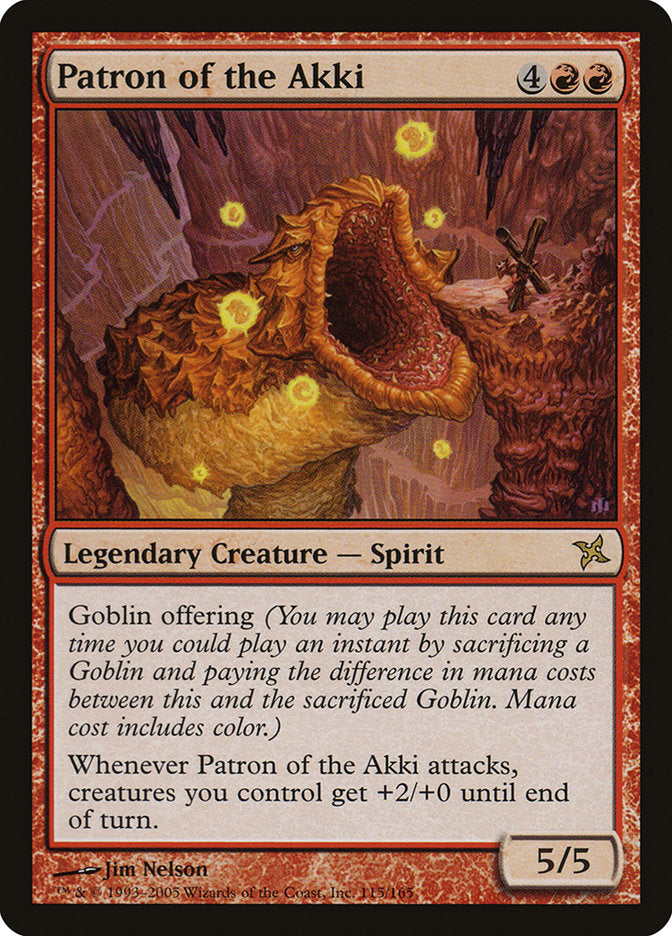 Patron of the Akki ESPAÑOL [Betrayers of Kamigawa]