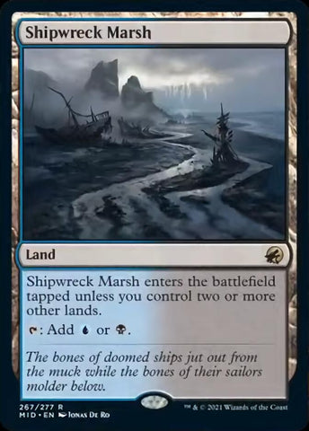 Shipwreck Marsh ESPAÑOL [Innistrad: Midnight Hunt]