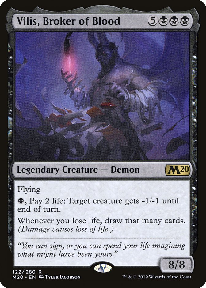 Vilis, Broker of Blood CHINESE [Core Set 2020]