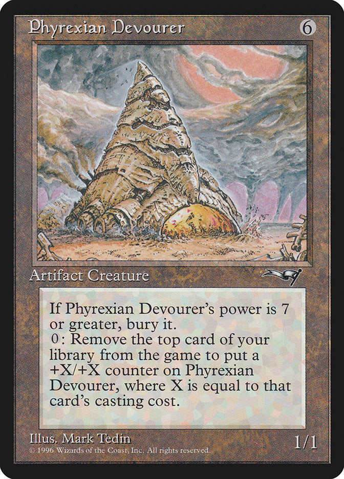 Phyrexian Devourer SIGNED [Alliances]