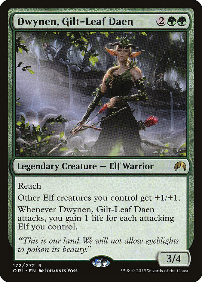 Dwynen, Gilt-Leaf Daen PORTUGUESE [Magic Origins]