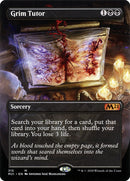 Grim Tutor (Borderless Alternate Art) CHINESE [Core Set 2021]