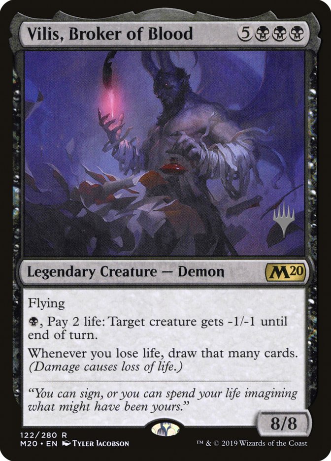 Vilis, Broker of Blood (Promo Pack) ESPAÑOL [Core Set 2020 Promos]