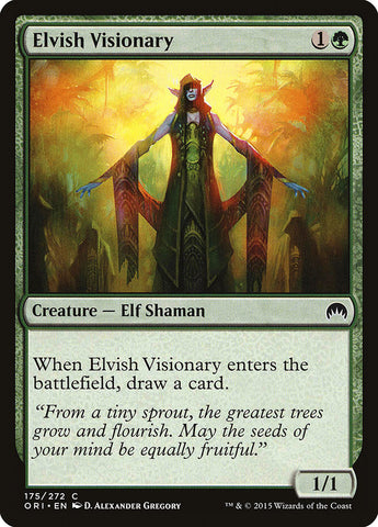 Elvish Visionary ESPAÑOL [Magic Origins]