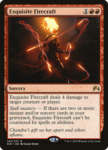 Exquisite Firecraft ESPAÑOL [Magic Origins]