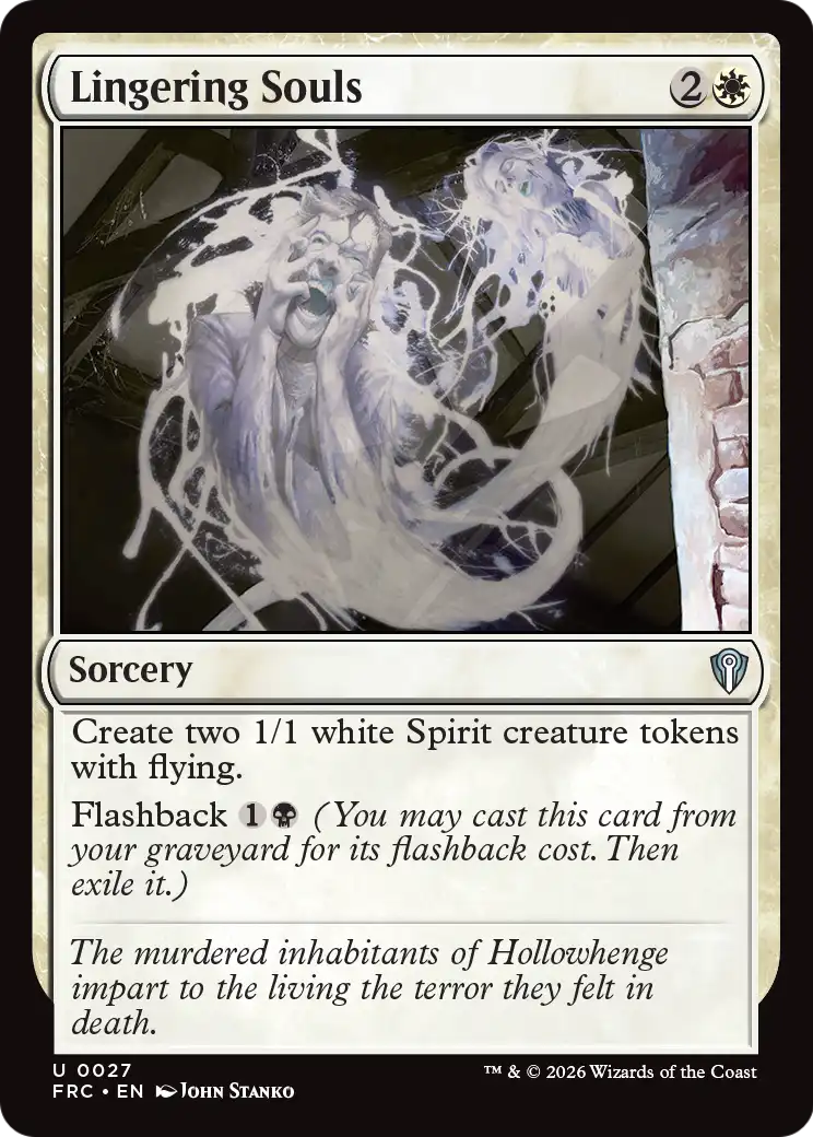 Lingering Souls [Reality Fracture Commander]