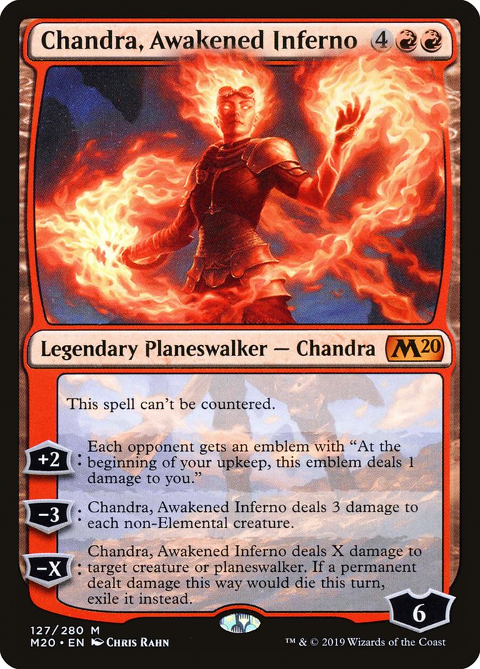 Chandra, Awakened Inferno ESPAÑOL  [Core Set 2020]