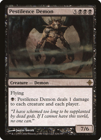 Pestilence Demon ESPAÑOL [Rise of the Eldrazi]