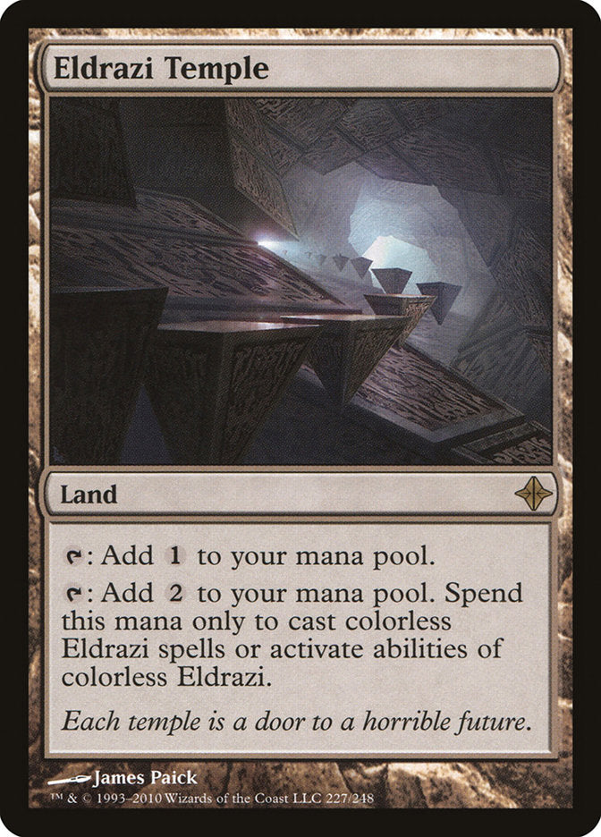 Eldrazi Temple ESPAÑOL [Rise of the Eldrazi]