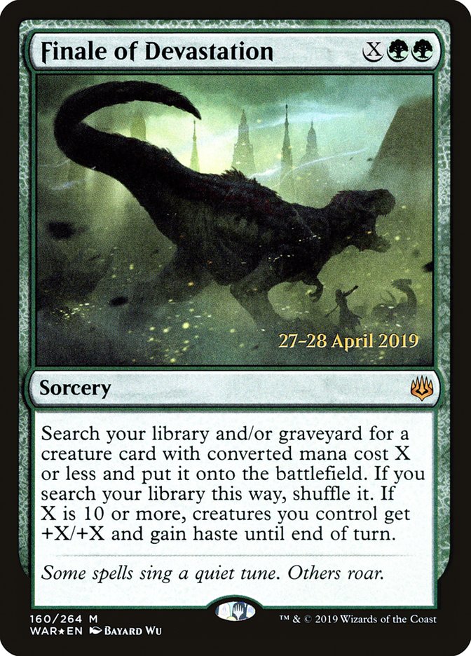 Finale of Devastation JAPANESE [War of the Spark Prerelease Promos]