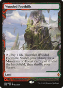 Wooded Foothills (Expeditions) JAPANESE [Zendikar Rising Expeditions]
