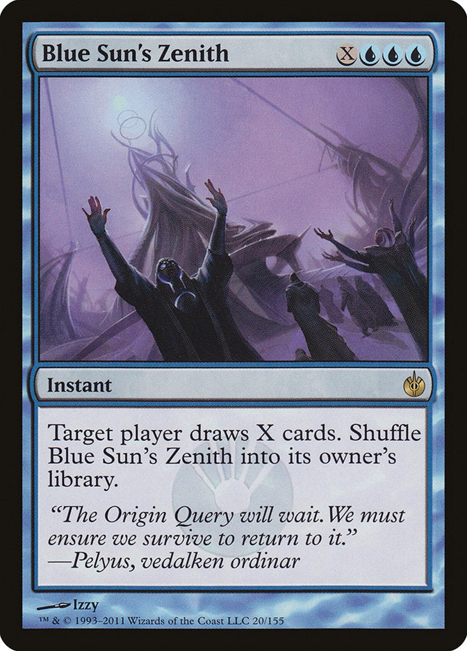 Blue Sun's Zenith ESPAÑOL [Mirrodin Besieged]