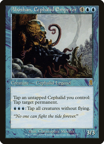 Aboshan, Emperador cefalido - Aboshan, Cephalid Emperor  [Odyssey]