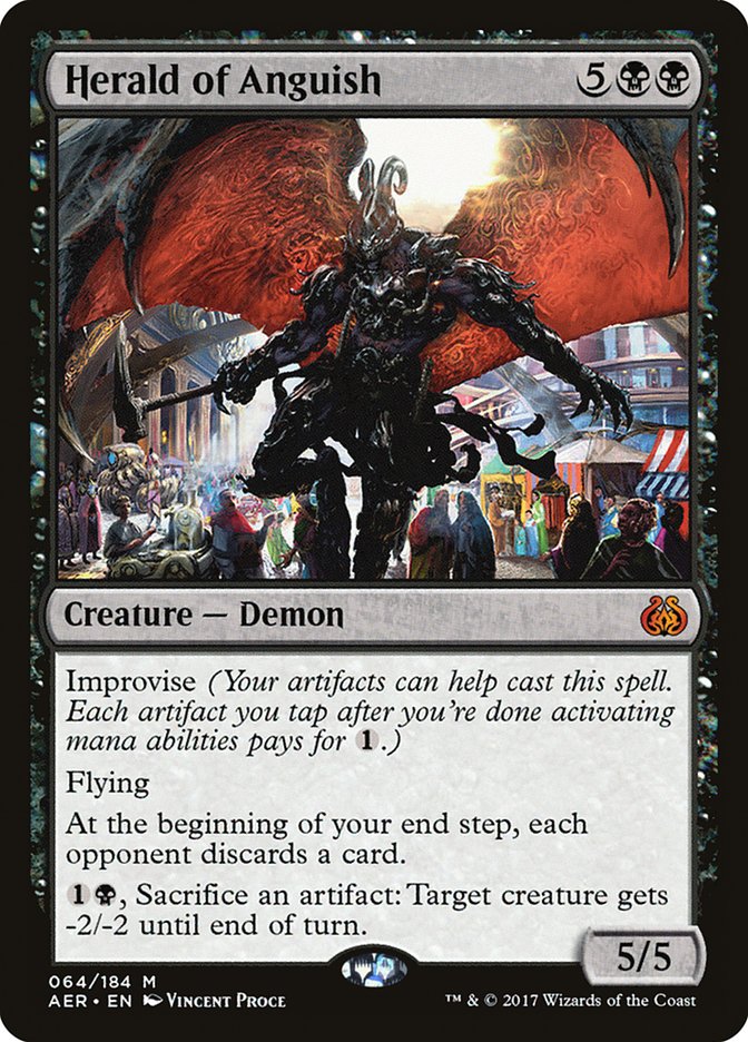 Herald of Anguish ESPAÑOL [Aether Revolt]
