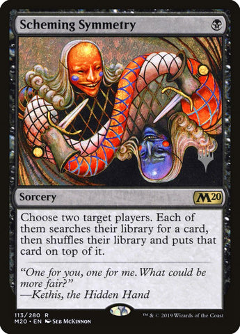 Scheming Symmetry (Promo Pack) ESPAÑOL [Core Set 2020 Promos]
