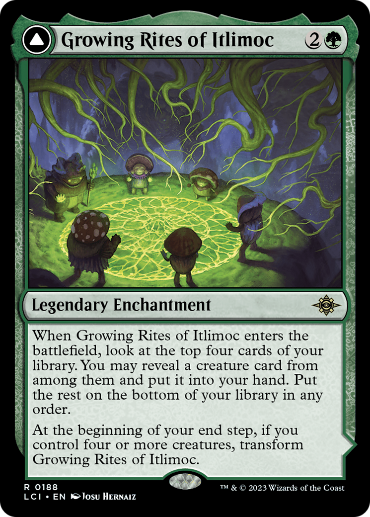 Growing Rites of Itlimoc // Itlimoc, Cradle of the Sun ESPAÑOL [The Lost Caverns of Ixalan]